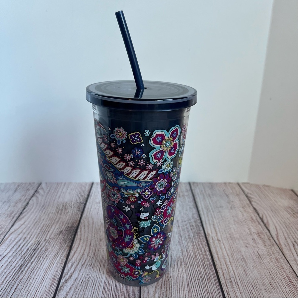 Disney Vera Bradley Plastic Tumbler Straw